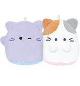 Meet your new companions from the Obakane (Obakenu) ghost bunch - the Obakane Ghost Cats Magnetic Plush Keychains! These keychains feature a friendly ghost design that's both cute and spooky. With their magnetic sides, they easily attach to and disconnect from one another, making it a great gift for close friends or fam.
Crafted with soft, plush materials, it's as huggable as it is charming. Whether you're a fan of the paranormal or simply love unique accessories, these ghosts buds.